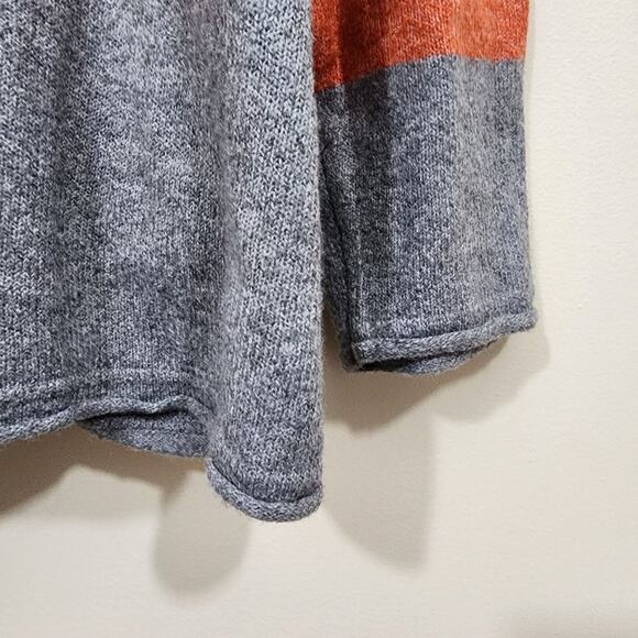 Lou & Grey super soft lightweight fall colors striped sweater woman's size 3XL - Picture 10 of 10